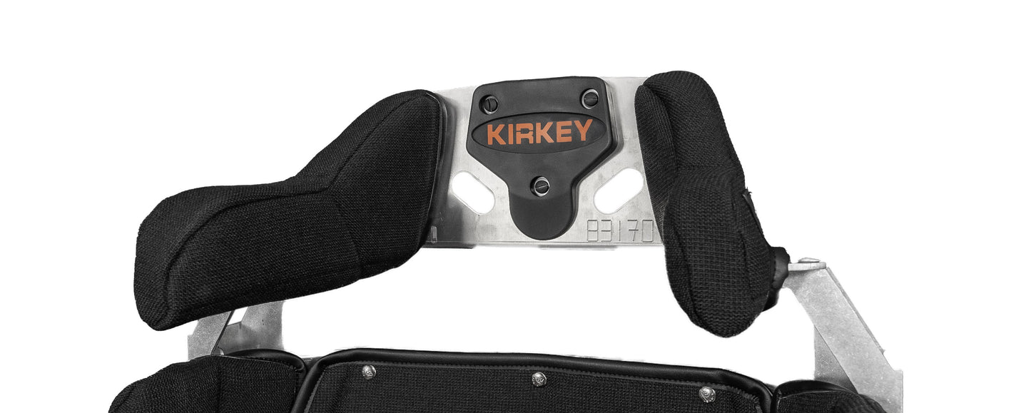 Kirkey Racing 83 Series Seat Kit - Standard 10° Layback Containment Seat with Black Cover
