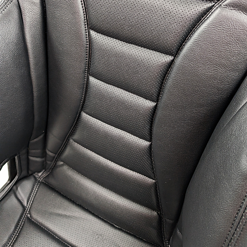 Kirkey Racing 55 Series Deluxe Black Perforated Vinyl Seat Cover - NEW FOR 2025!!