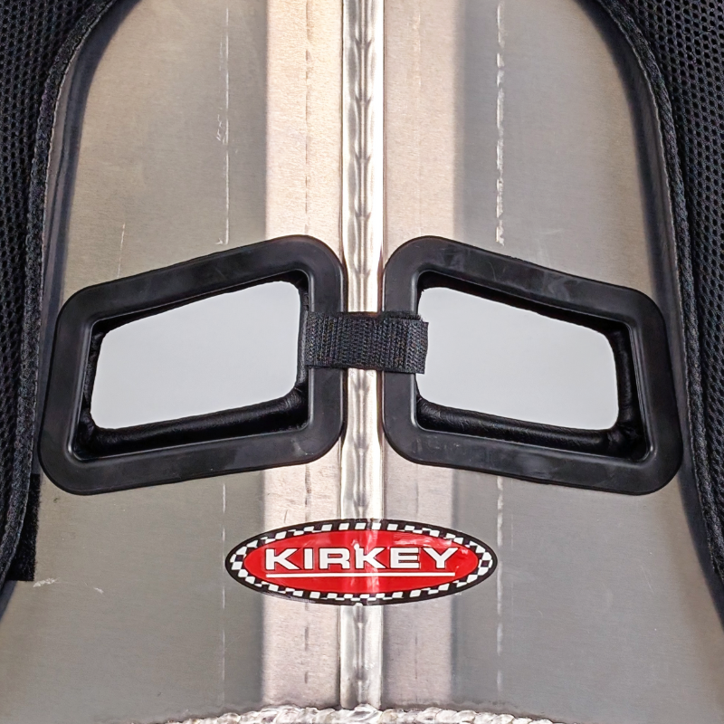 Kirkey Racing 55 Series Deluxe Black Perforated Vinyl Seat Cover - NEW FOR 2025!!