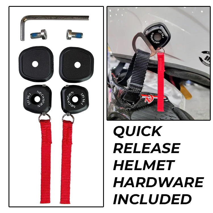 NecksGen REV2 Lite - Head and Neck Restraint - Small / Medium / Large