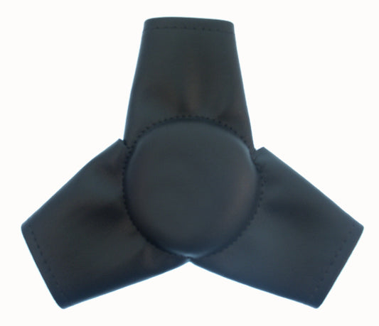 Kirkey Racing Sprint / Midget Center Steering Pads in Black Vinyl