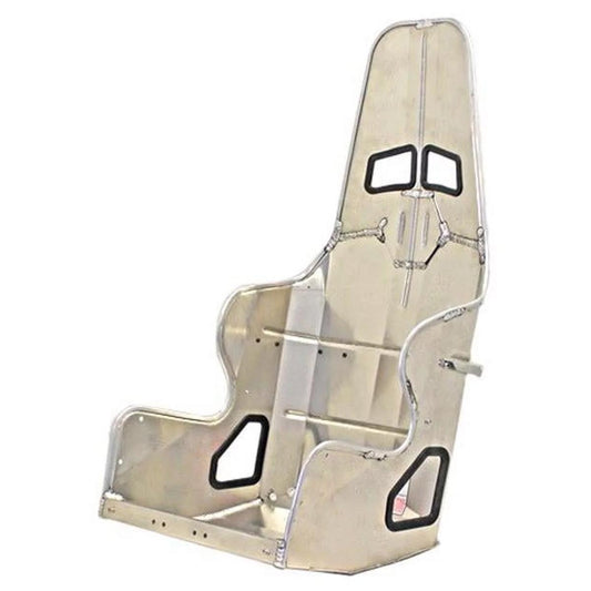 Kirkey Racing 38 Series Aluminum Seat - Aluminum 10° to 20° Standard Layback Seat