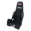 Kirkey Racing 58LW Series Lightweight Layback Seat Cover - Full Cover - Black Tweed 58100LW