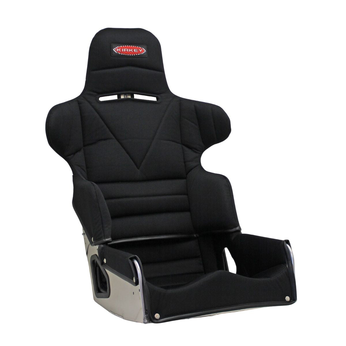 Kirkey Racing 65 Series Adjustable Road Race Seat Kit - Adjustable Layback Race Seat with Black Cover