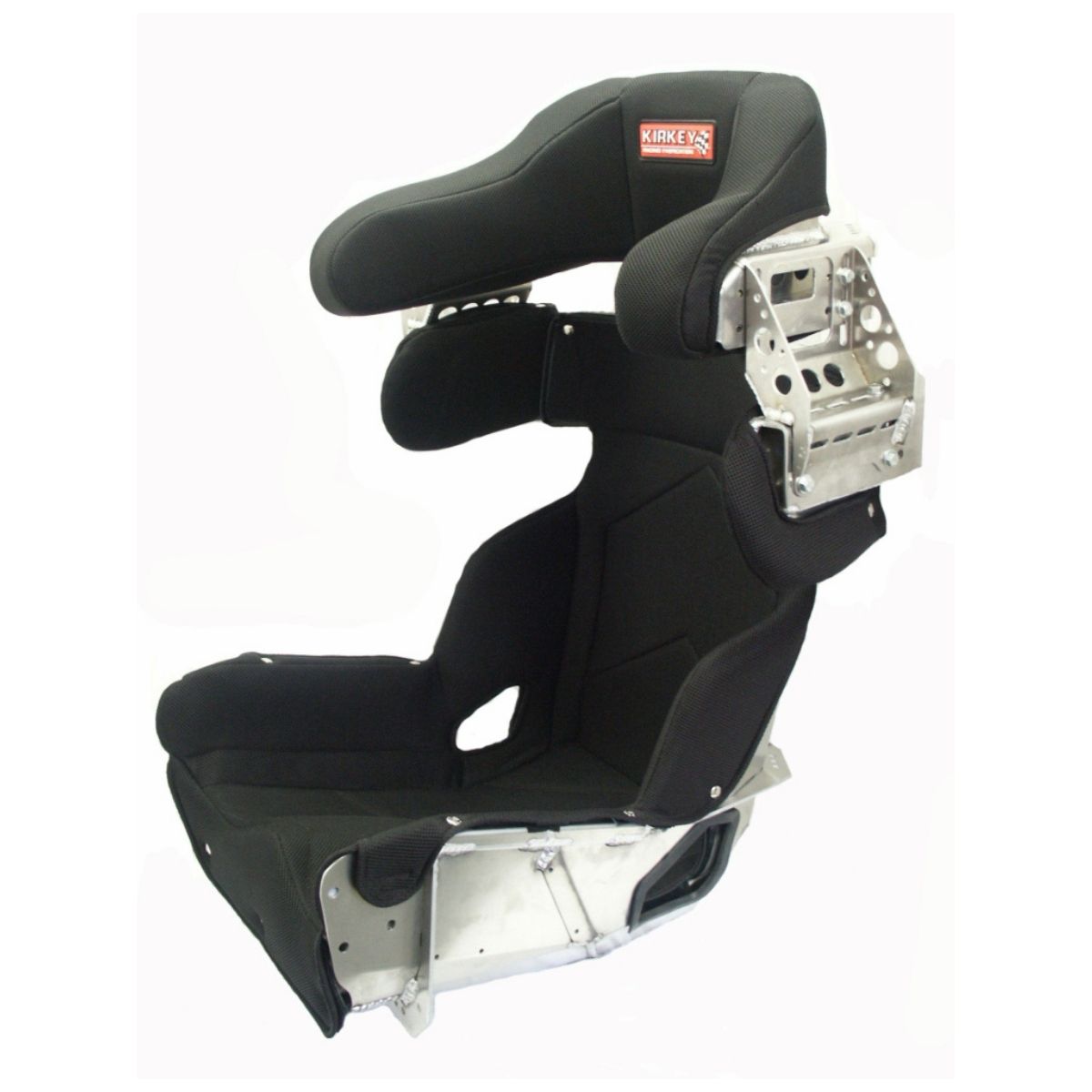 Kirkey Racing 73 Series Asphalt Seat Kit - Deluxe 15° Layback Containment Seat with Black Cover