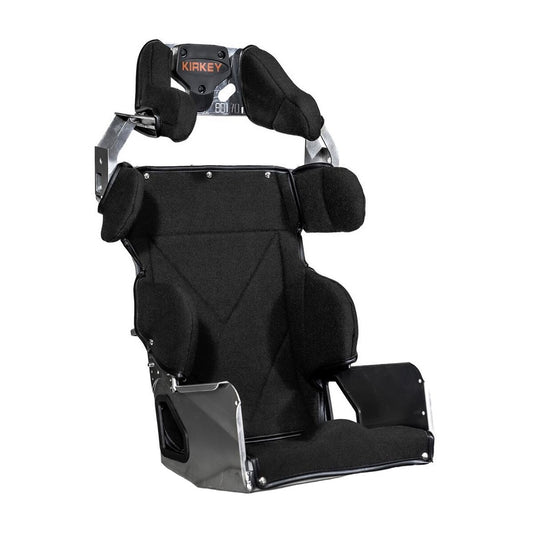 Kirkey Racing 80 Series Seat Kit - Standard 20° Layback Containment Seat with Black Cover