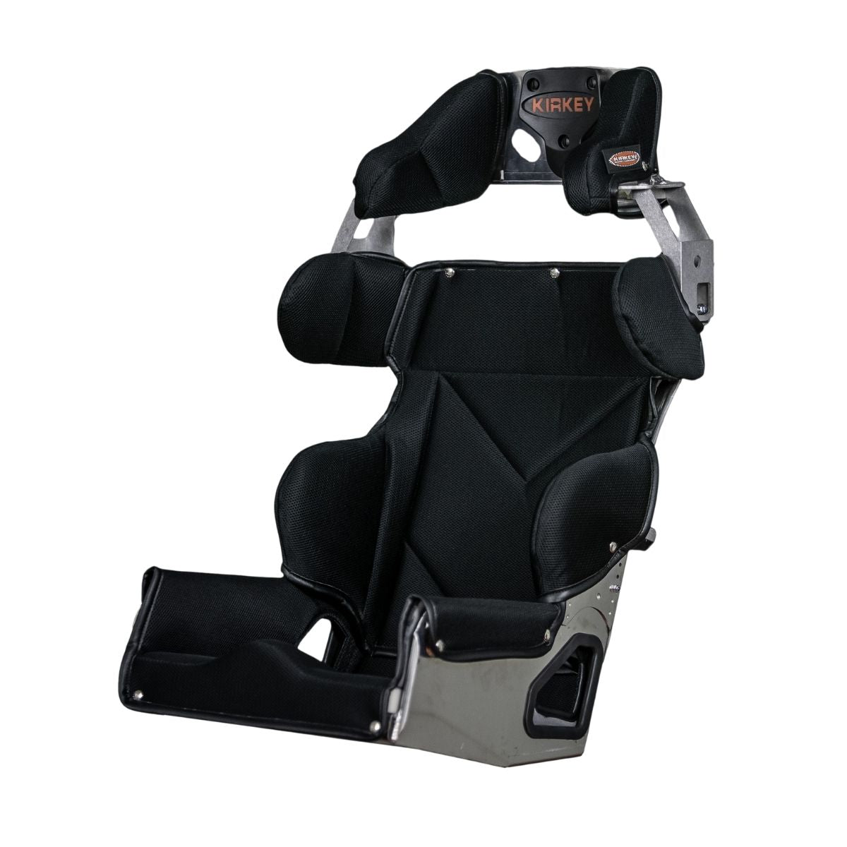 Kirkey Racing 81 Series Road Race Seat Kit - Standard 20° Layback Containment Seat with Black Cover