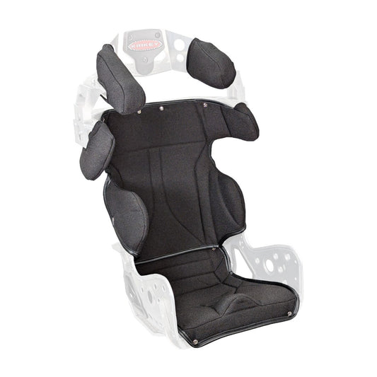 Kirkey Racing 85 & 86 Series Containment Seat Cover - Black Tweed