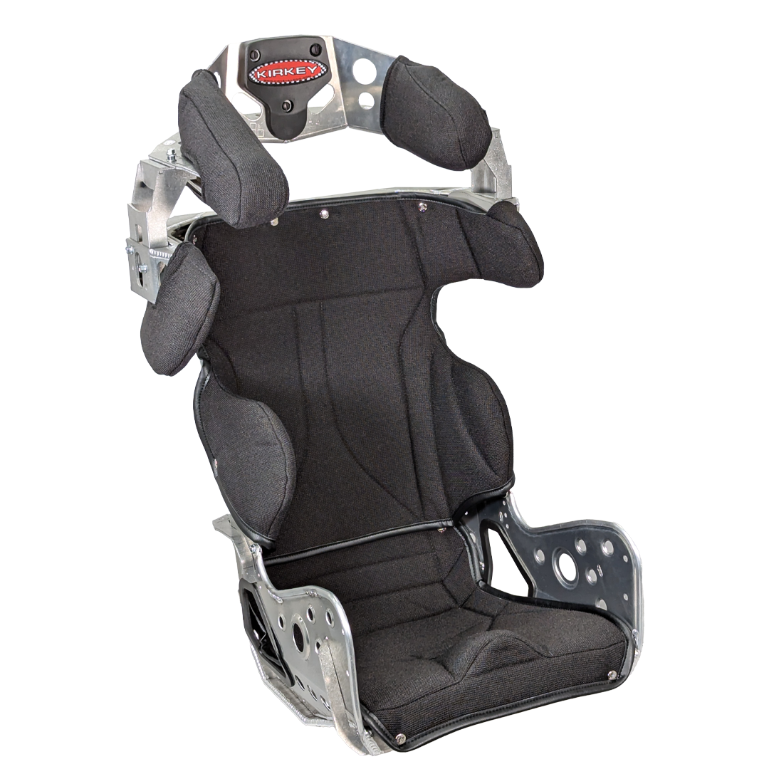 Blemished-  86 Series 18.5in. Seat Kit - Aluminum 20° Layback Containment Seat with Black Cover
