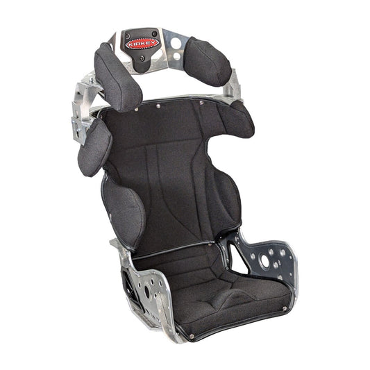 Kirkey Racing 85 Series Seat Kit - Aluminum 10° Layback Containment Seat with Black Cover