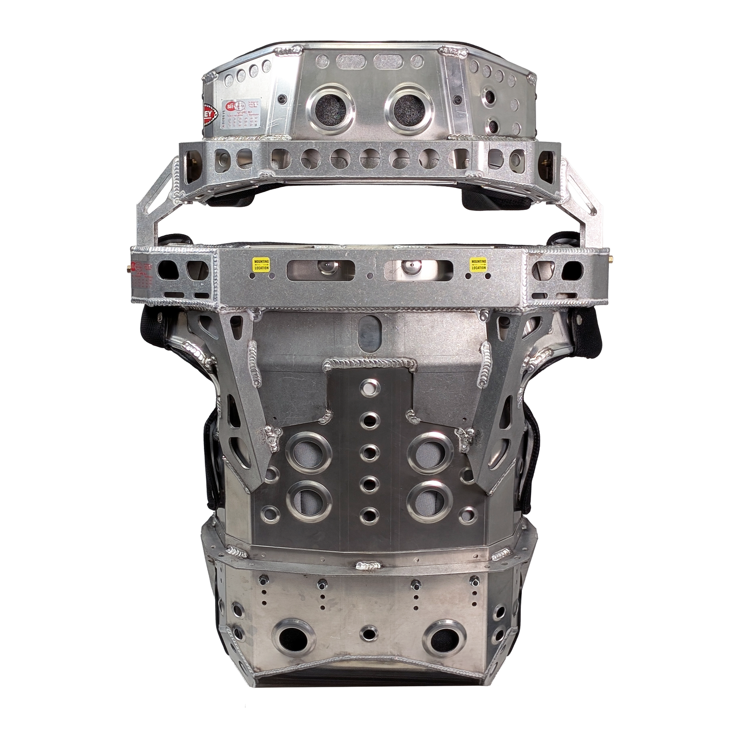 New for 2026! Kirkey Racing 93 Series Asphalt Seat Kit - Deluxe 18° Layback Containment Seat with Black Cover