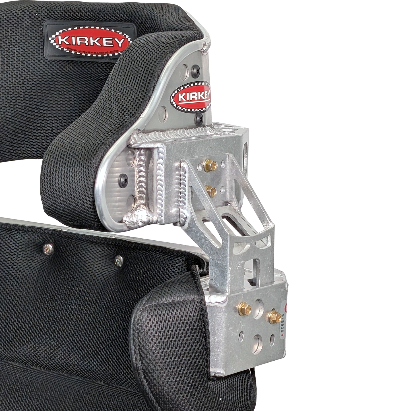 New for 2026! Kirkey Racing 93 Series Asphalt Seat Kit - Deluxe 18° Layback Containment Seat with Black Cover