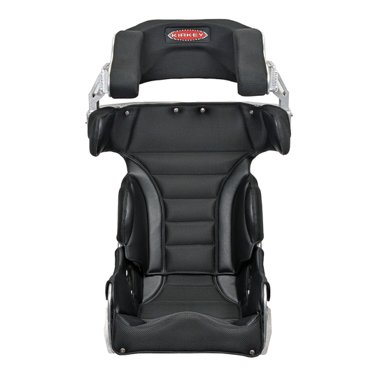 Kirkey Racing 94 Series Asphalt Layback Containment Seat Cover Only - Black Airknit w. Black Vinyl