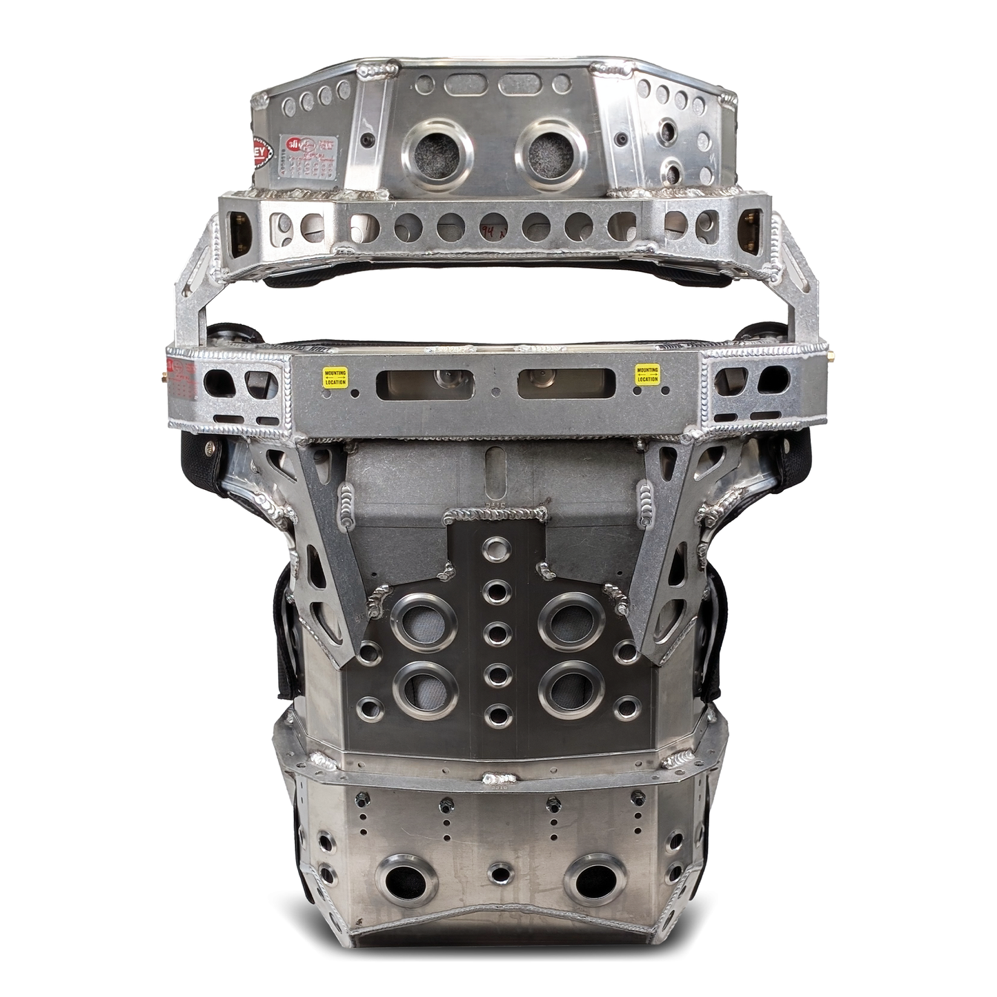 New for 2026! Kirkey Racing 94 Series Seat Kit - Aluminum 18° Layback Containment Seat with Black Cover - SFI 39.2