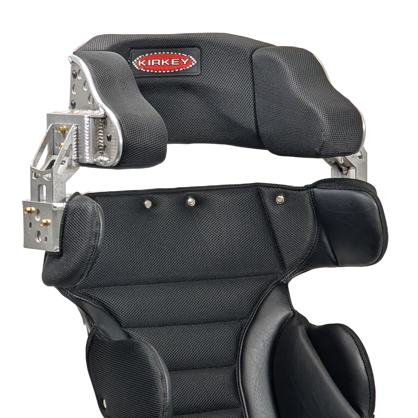 New for 2026! Kirkey Racing 94 Series Seat Kit - Aluminum 18° Layback Containment Seat with Black Cover - SFI 39.2