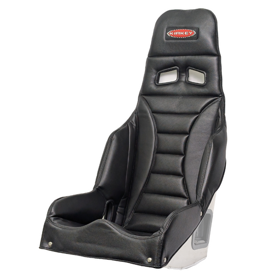 Kirkey Racing 55 Series Deluxe Black Perforated Vinyl Seat Cover - NEW FOR 2025!!