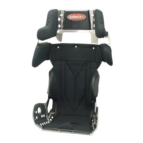 Kirkey Racing 69 Series 10º Layback Containment Seat Cover - Black Tweed